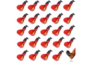 DoubleWood Fully Automatic Poultry Drinking Machine Chicken Drinking Cup, Chicken Drinking Watering Cups/Poultry Drinking Machine (24)