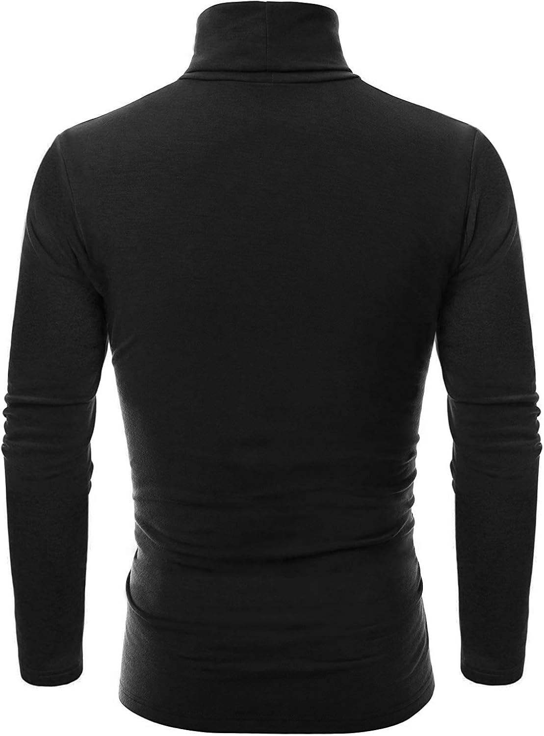 ZEGOLO Mens Thermal Mock Turtleneck Long Sleeve T Shirt Knitted Pullover Basic Slim Fit Shirts at  Men’s Clothing store