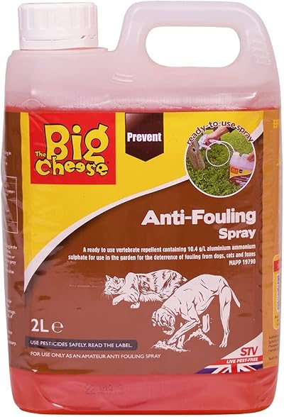 The Big Cheese STV637 Cat and Dog Scatter 2L Ready-Use-Spray Multicolour