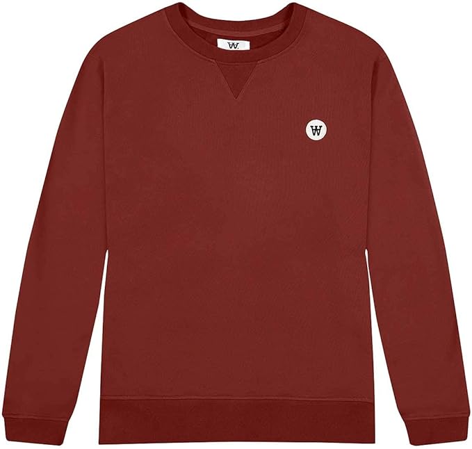 wood wood tye crew sweat