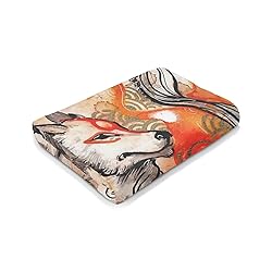 BBggyh Throw Blanket Okami Amaterasu Ultra-Soft