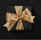 Aisszhao 10mm Champagne Gold Ribbon 22M Satin Gift Wrapping Double Sided view 3