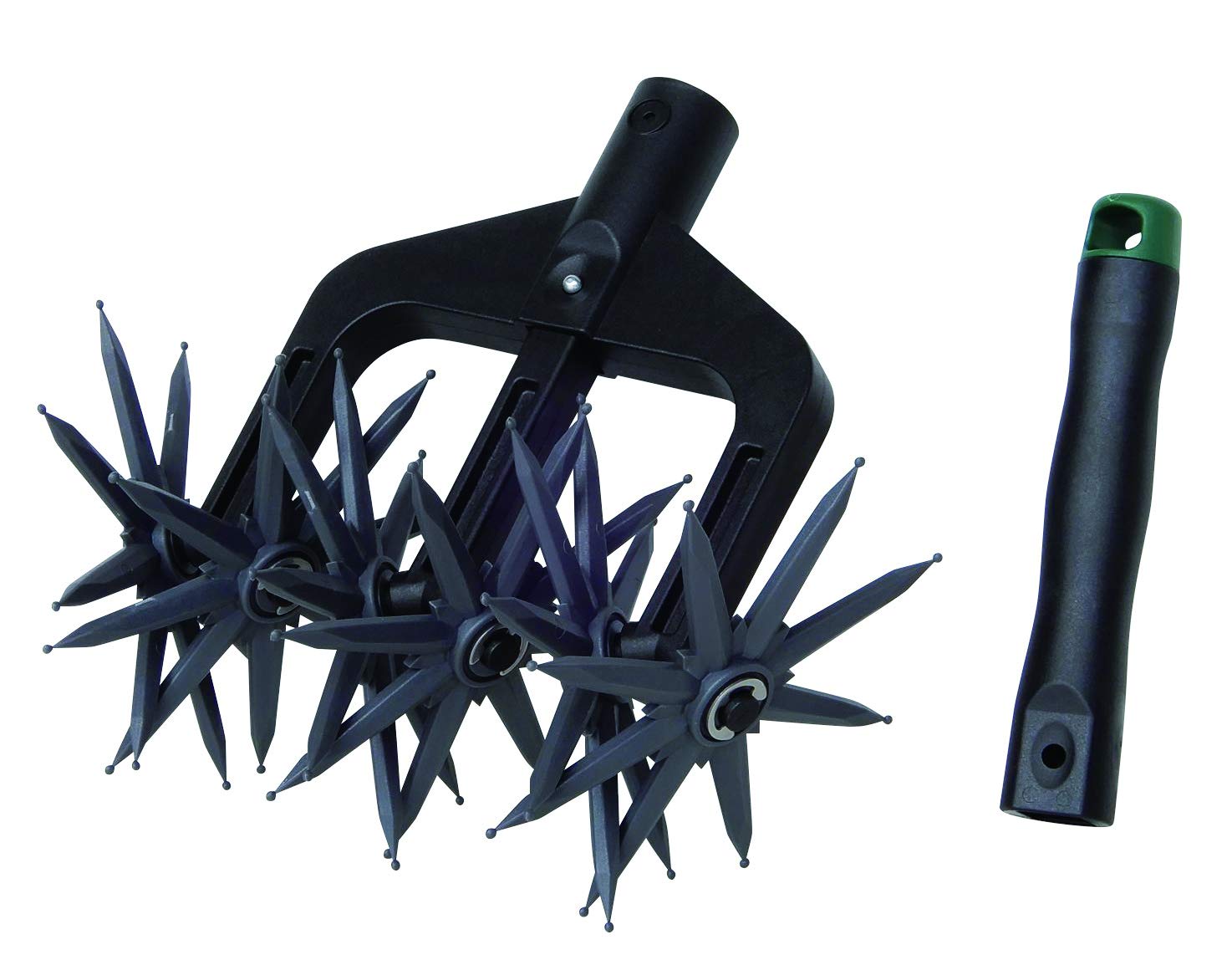 UPP Rotary Cultivator 2-in-1 | Garden Rotavator for Easy Soil Cultivation | Use With Handle or as Hand Tool | Tiller for Easy Seeding and Better Results [Without Handle]