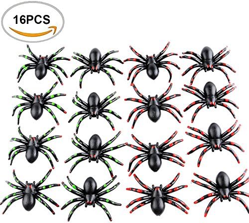 Spider Car Stem Cap-16pcs Auto Tire Wheel Valve Stem Caps for Motocycle Bike Truck Decoration Car Styling-Santiger