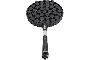 Petal - Shaped Waffle Baking Mould Pan, Aluminum Alloy Heat Press Plate for Waffle Cake and Desserts, Non - Stick Baking Tool