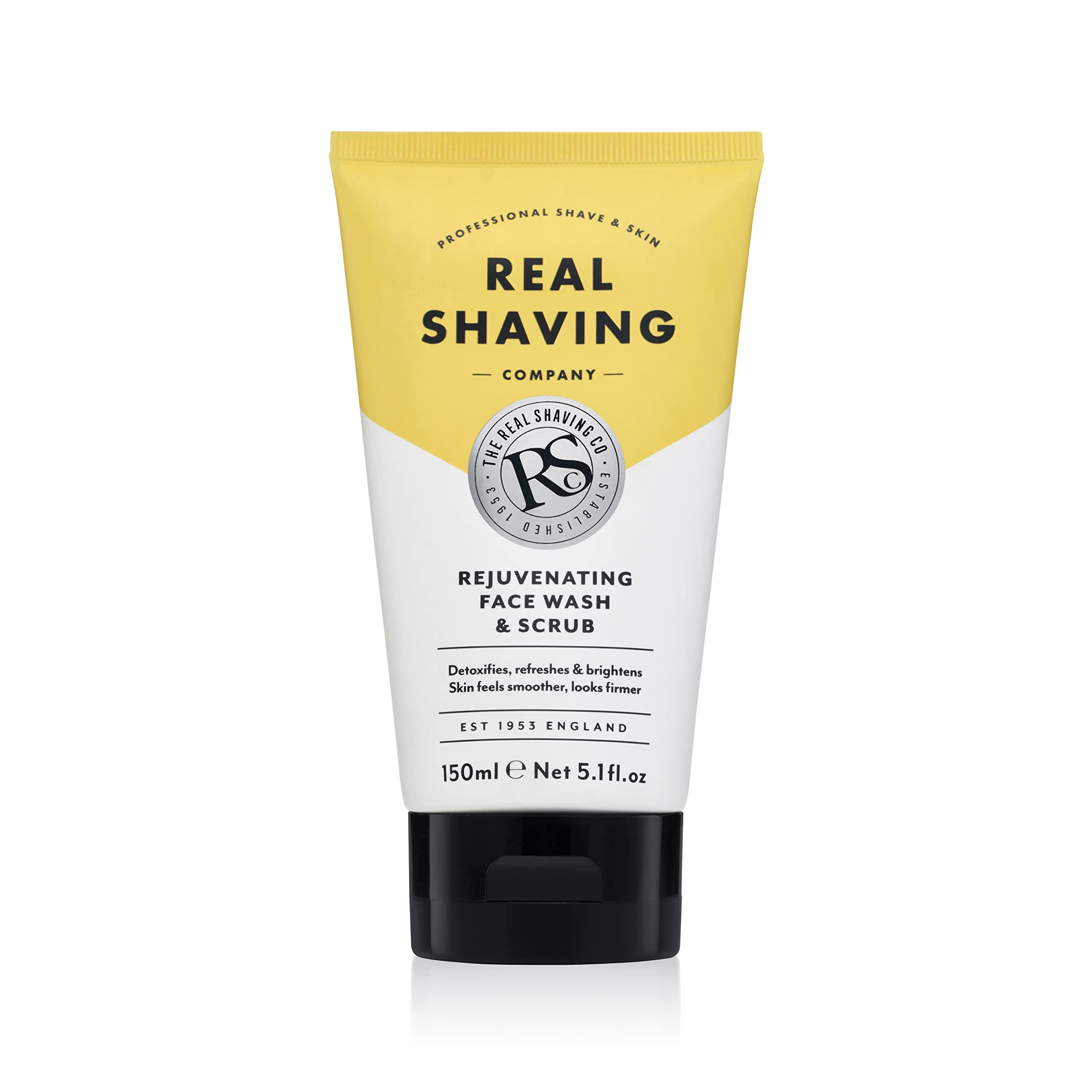 The Real Shaving Company Rejuvenating Wash Face And Scrub 180g