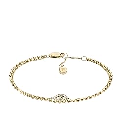 Fossil Women's Sutton Evil Eye Gold-Tone Stainless