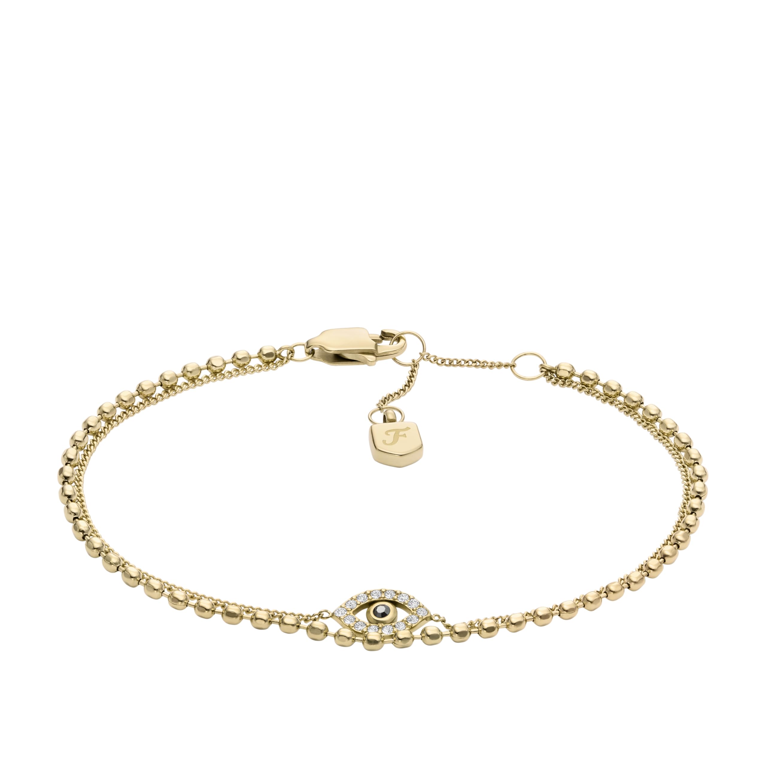 Fossil Women's Sutton Evil Eye Gold-Tone Stainless