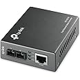 TP-Link Fast Ethernet SFP to RJ45 Fiber Media Converter | Fiber to Ethernet Converter | 10/100Mbps RJ45 Port to 100Base-FX Multi-Mode Fiber (MC100CM)