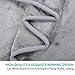 MEROUS Soft Queen Size Fleece Bed Summer Blanket 330 GSM Warm Cozy Microfiber Fuzzy Lightweight All Season Blankets for Couch Travel Sofa,Gray