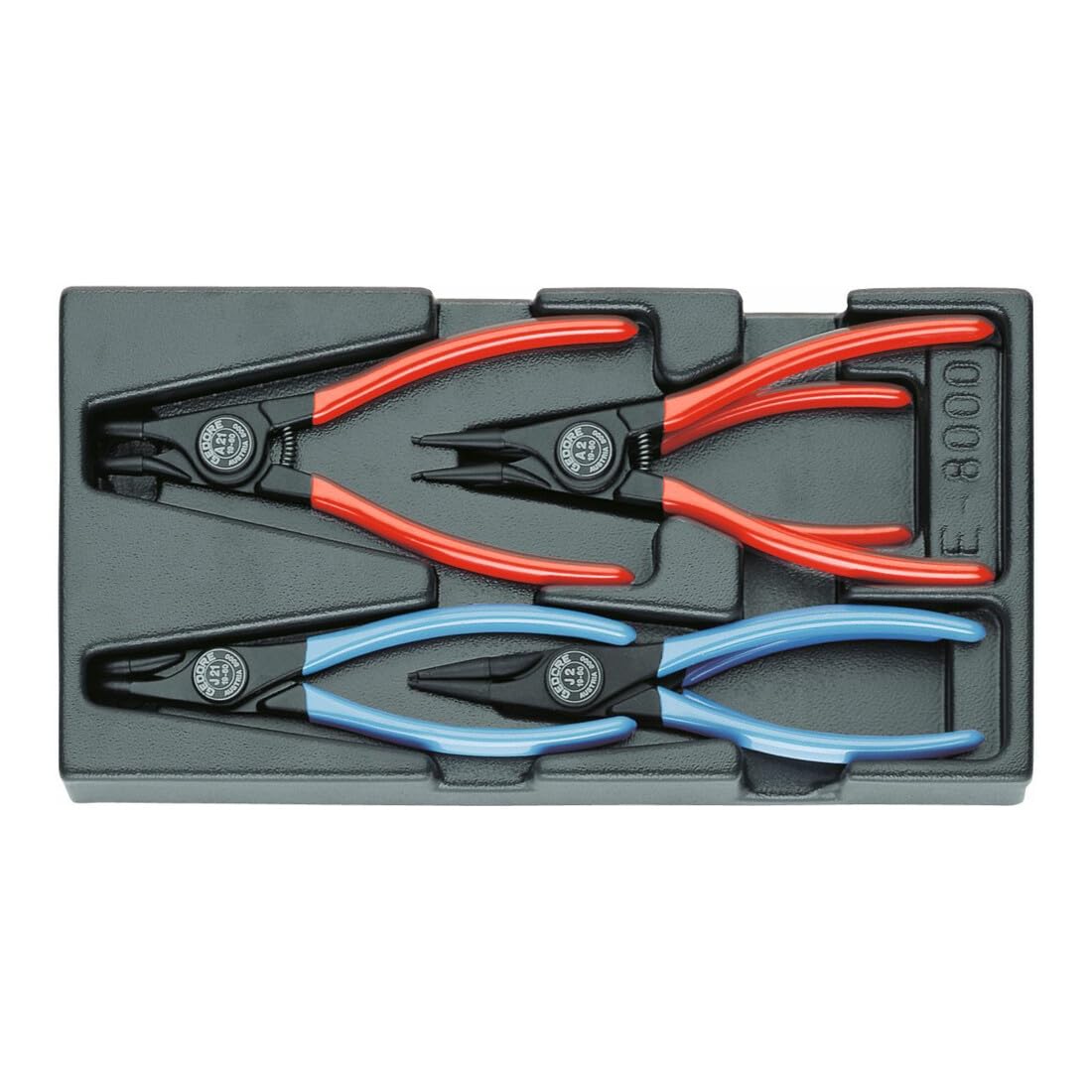 GEDORE 1500 ES-8000 Circlip pliers in 1/3 ES tool module