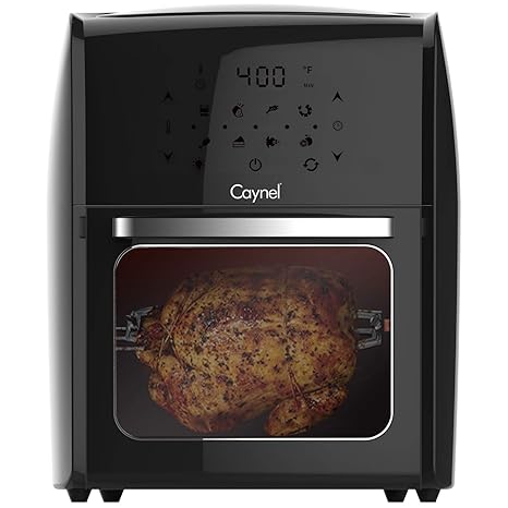 Amazon.com: Caynel freidora de aire digital de 12.5 cuartos ...