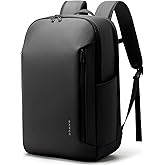 BANGE Business Smart Backpack for Men and Women，can holds 15.6 Inches Laptop Backpack, Waterproof Commute Work Travel Backpack, Flight Carry-On (black)