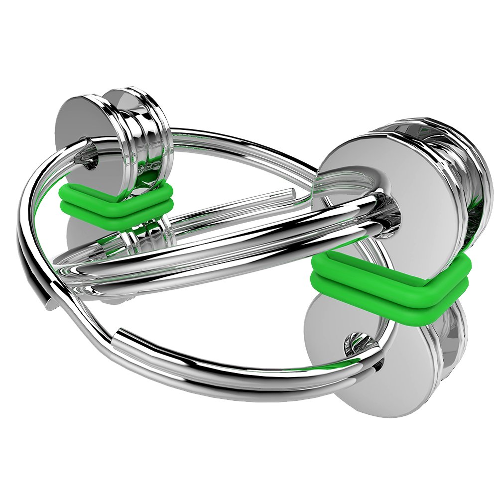 Fidget Chain, MeanLove Bike Chain Fidget Toy for Autism ADD ADHD Stress and Idle Hands,EDC Focus Toy Stress and Anxiety Relief (Green)