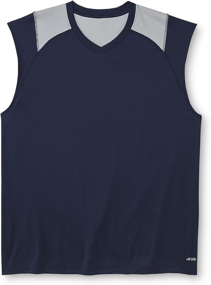 Athletech Men's Sleeveless Athletic Shirt (M) at Amazon Menâs Clothing store