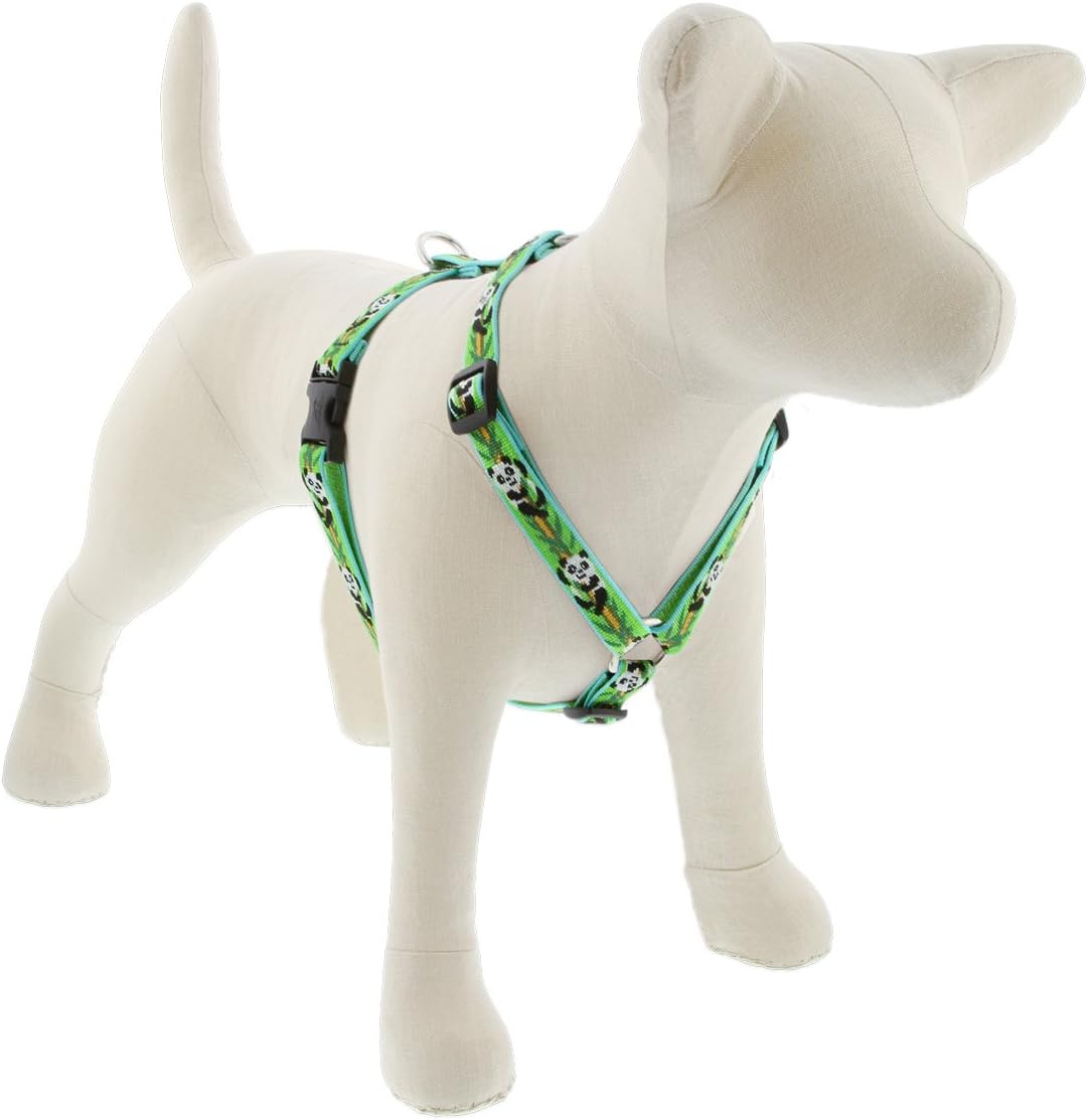 LupinePet Originals 3/4" Panda Land Harnesses for Dogs (3/