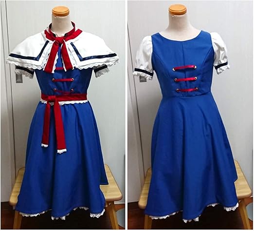 Amazon コスプレ衣装 東方project アリス マーガトロイド コスプレ衣装 コスチューム 変身 仮装 ステージ服 舞台 ハロウィン クリスマス コスプレ 仮装 通販