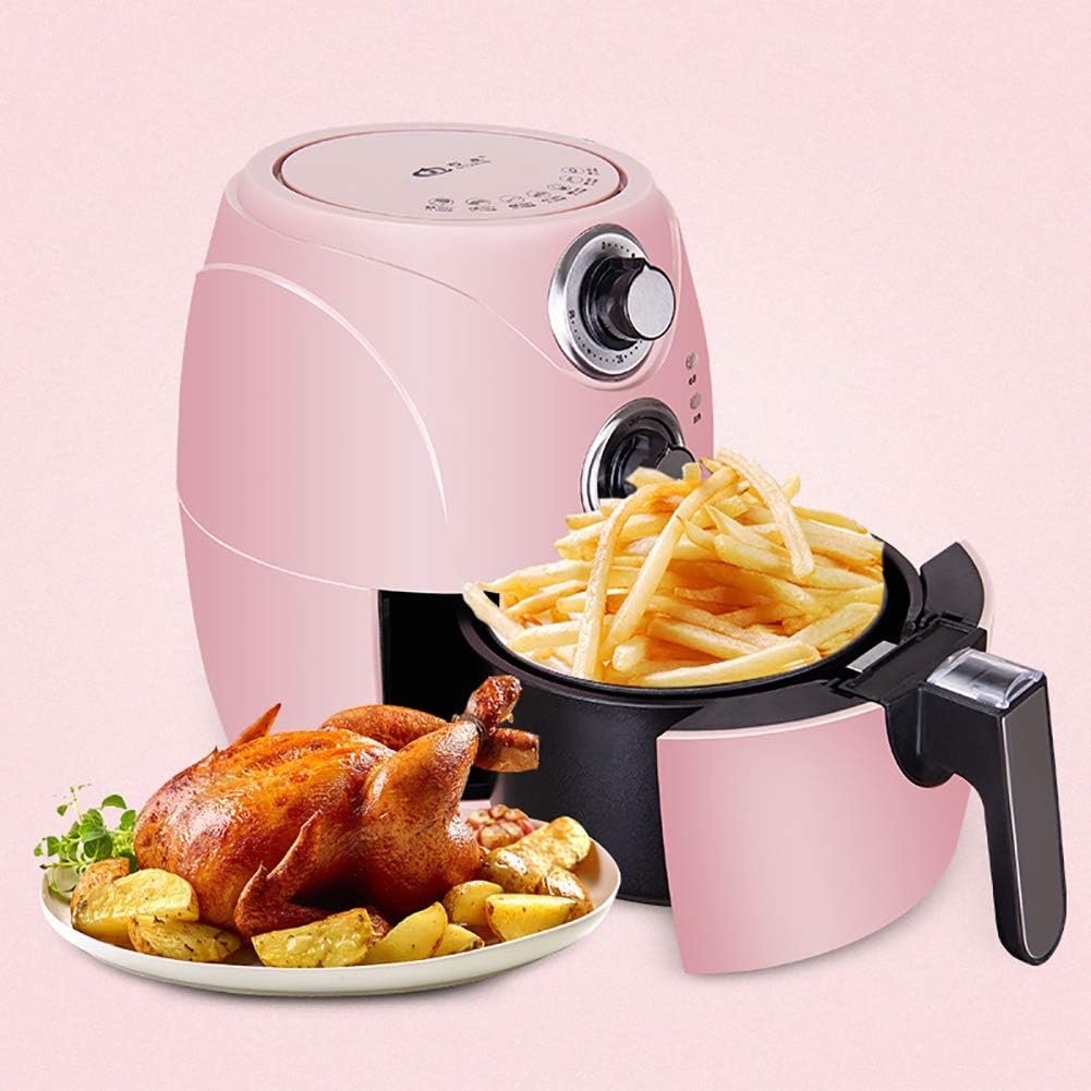 BTSSA Air Fryer, Electric Hot Air Fryers Oven Oilless Cooker 7 Cooking Preset, Preheat&Shake Remind,Nonstick Basket,Timer Up to 30-Minutes and Temperature Up to 200 Degrees,1200W