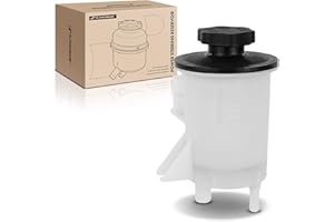 A-Premium Power Steering Reservoir/Tank with Cap Compatible with Ford F-150 2004-2008, Expedition 2002-2006 & Lincoln Mark LT
