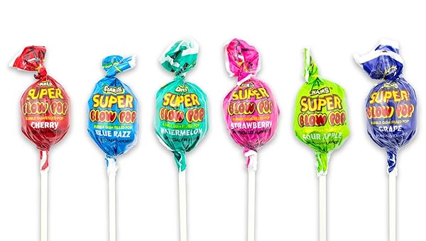 CHARMS BLOW POPS SUPER BLOW POPS, 7.69 POUNDS, 100 COUNT