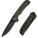 CIVIVI Tarask Pocket Knife, 2.96" Nitro-V Blade C25023C-2 | Titanium Pocket Clip, OD Green G10 Handle, The First CIVIVI Folding Knife Designed By Fans