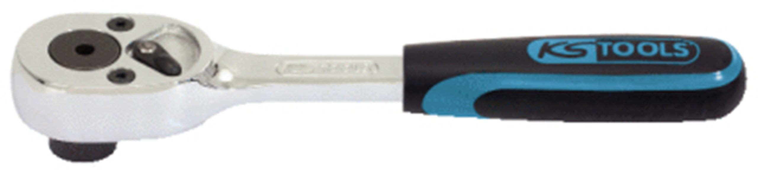 KS Tools 918.1495 1/4-inch 115mm Chrome Plus Mini Bit Ratchet