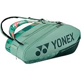 Yonex Pro Racquet Bag 12, Multi-Compartment 12-Racket Tennis Gear Travel Pack, Backpack Carry Straps/Grab Handle (BA924212)