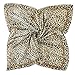 YOUR SMILE Silk Like Leopard Print Scarf Women's Fashion Pattern Large Square Satin Headscarf Head Dress (208)