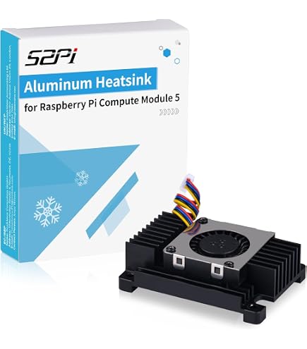 Amazon.com: GeeekPi Aluminum Alloy CNC Heatsink Active Cooler with