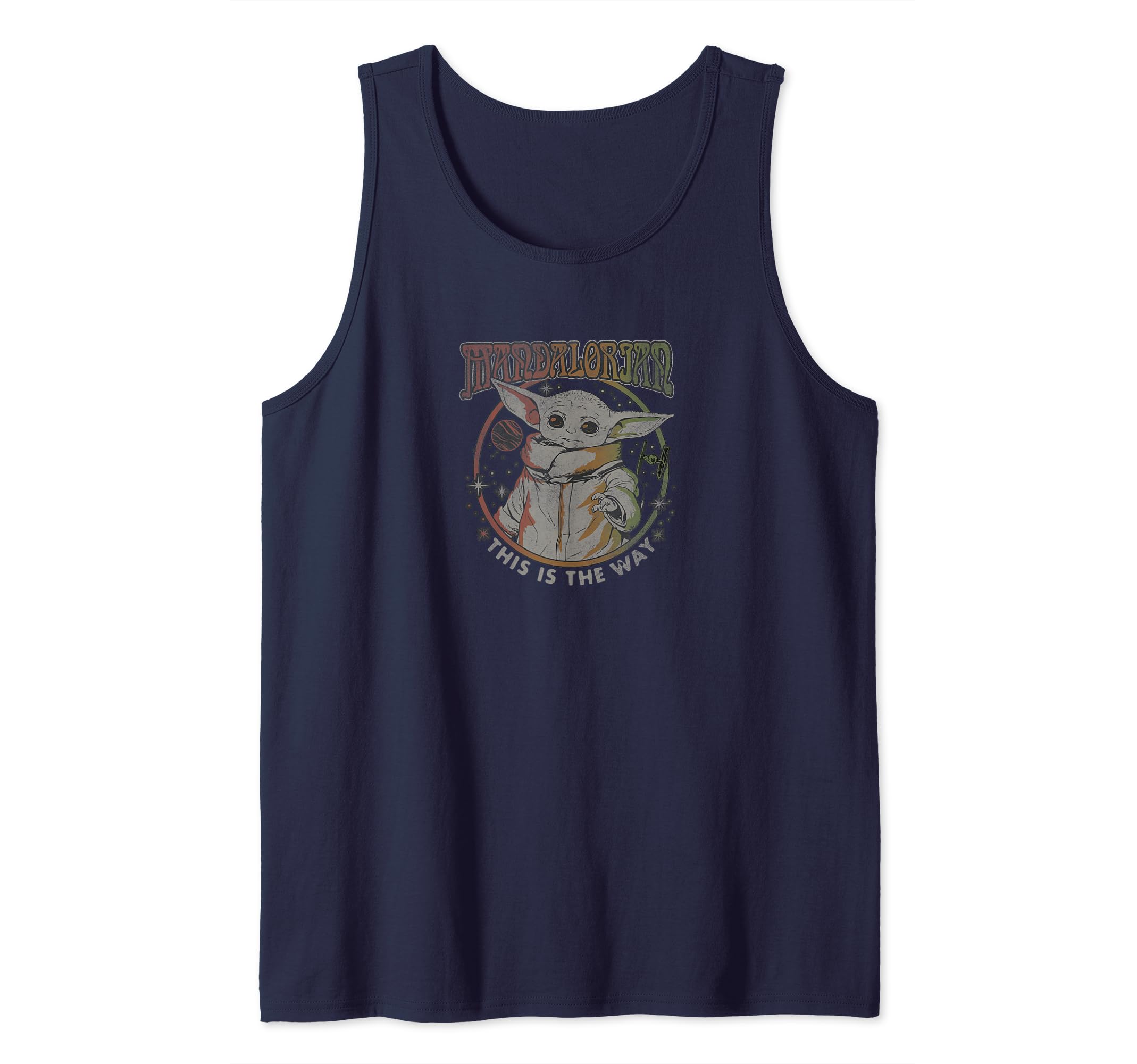 Star Wars: The Mandalorian Grogu This Is The Way Bloom Tank Top