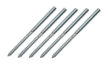 Stockschrauben Schrauben M6x40 Stahl verzinkt 5 Stück (0099)