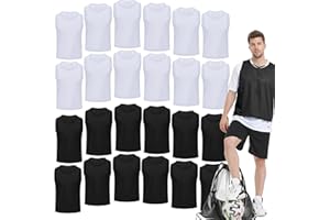 Antoyo Soccer Pinnies Youth with Numbers Scrimmage Team Practice Vests Pennies Jerseys for Basketball Soccer Football Bibs
