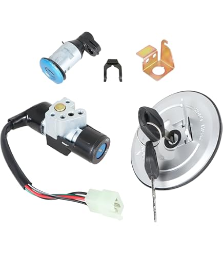 Motrac M2 M3 Key Set Replacement Ignition Switch & Lock Set With