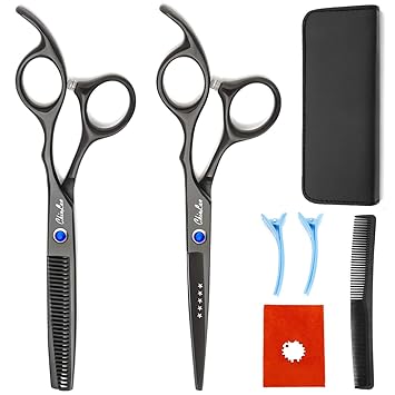 barber scissors set amazon