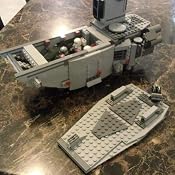 Amazon.com: LEGO Star Wars First Order Transporter 75103 Building Kit ...