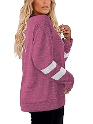 DOLNINE Plus Size Pullovers for Women Crewneck Fall