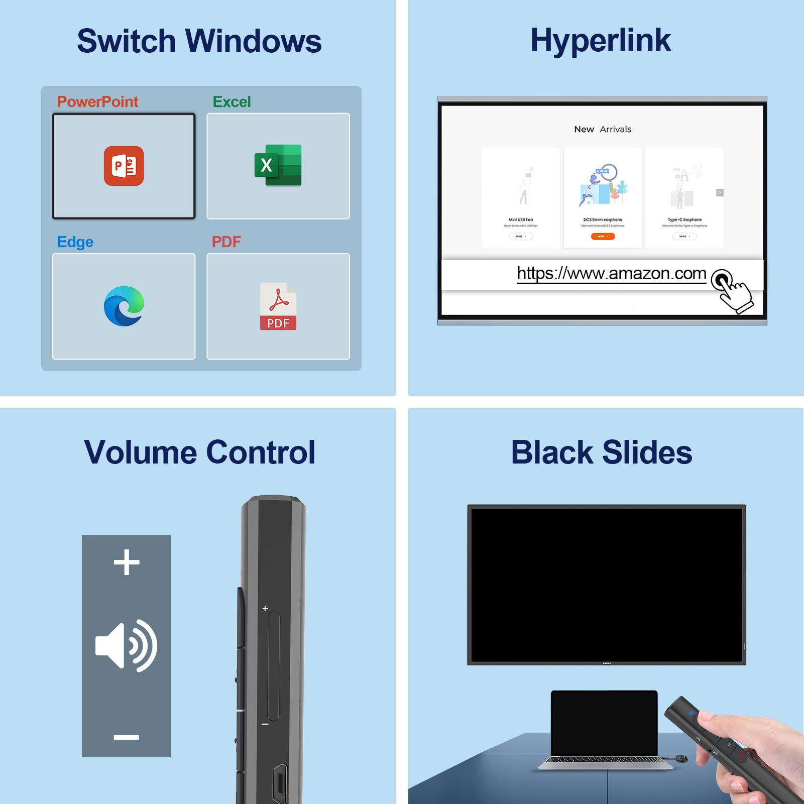Presentation Clicker Model 61C