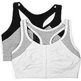 Fruit of The Loom Womens Front Close Builtup Sports Bra