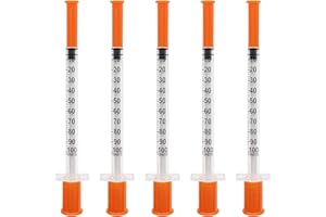 DB-KSK 1cc/mL 31G 1/4 inch (6mm)Individually Wrapped Lab Supplies Pack of 36