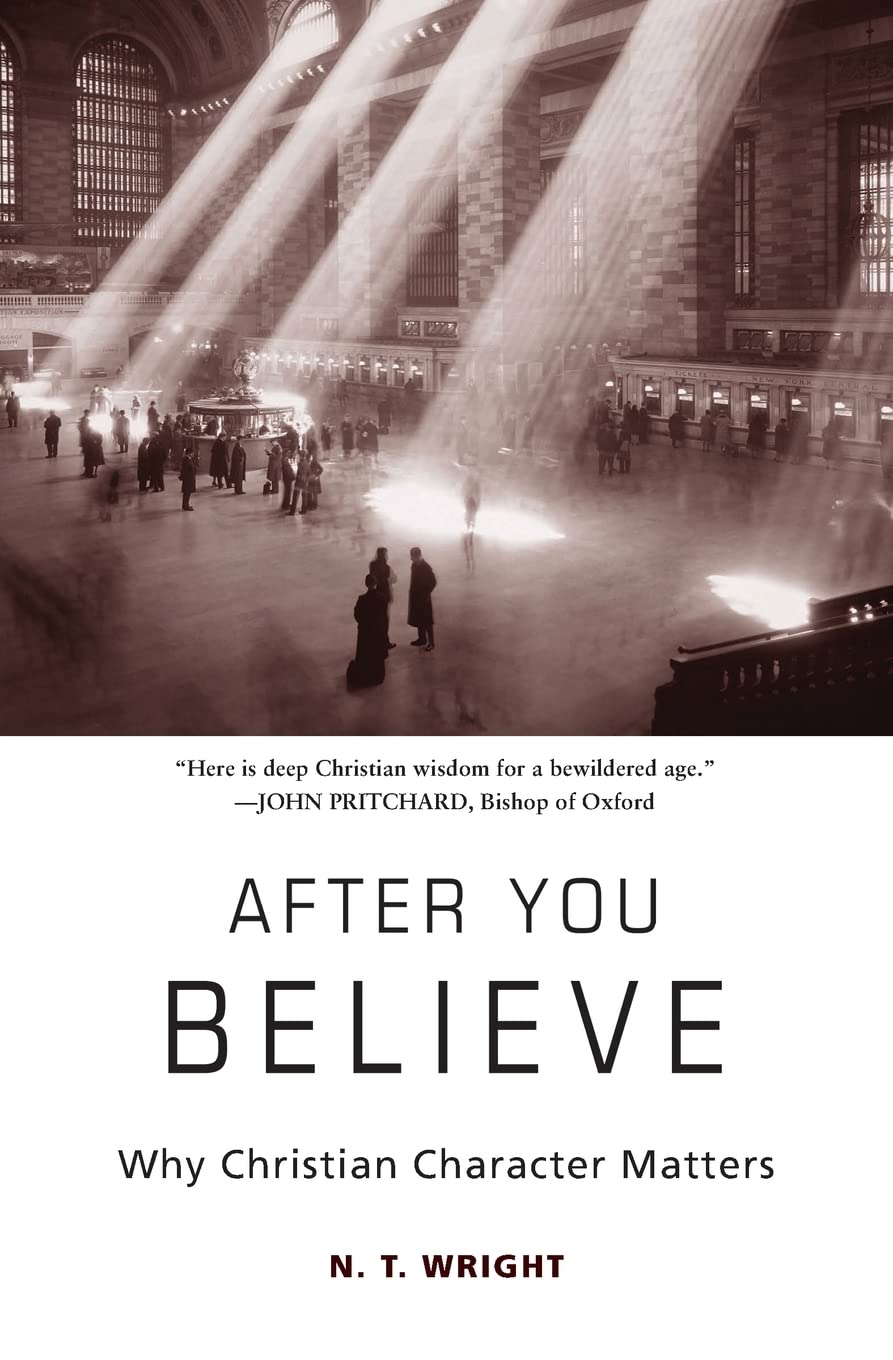 N. T. Wright After You Believe: Why Christian Character Matters