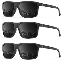 MASDUN Polarized Sunglasses for Men and Women Square Sun  display picture 3