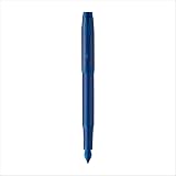 Parker IM Monochrome Fountain Pen Blue Finish Fine Nib Gift Box view 8
