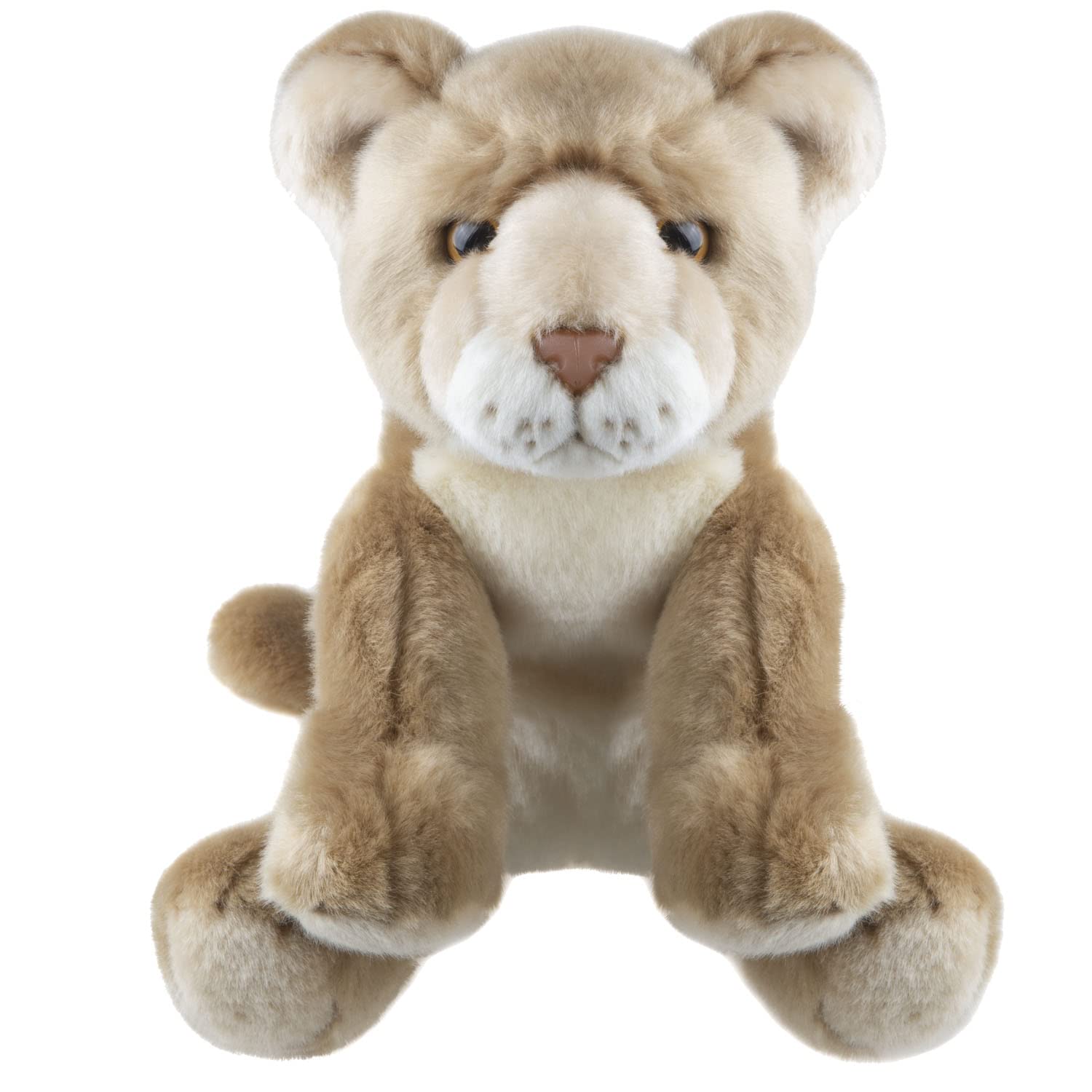 VFM - Safari Lioness 30cm Plush Premium Lifelike Toy - Natural World Collection
