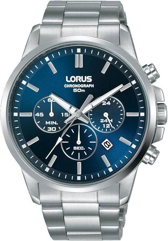 lorus men's chronograph watch
