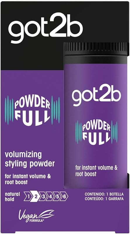 Powderful Polvos de Volumen para el Pelo, Fijación Media, 10 g