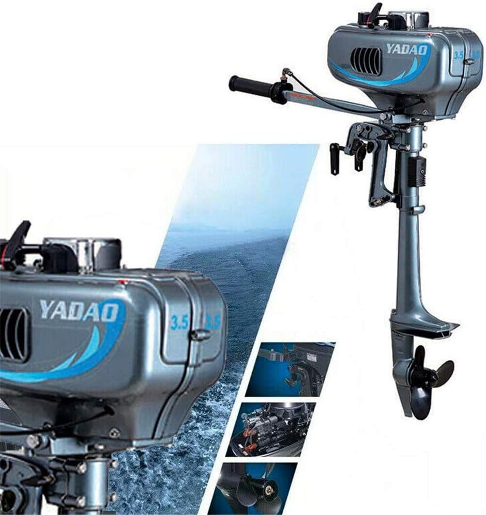 Outboard Electric Motor, 3.5HP/2.5KW 2Stroke Gasoline