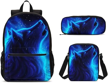 Blue galaxy backpack Clearance