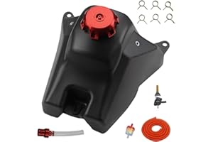 HAUERTZX Dirt Bike Gas Fuel Tank for CRF50 XR50 50cc 70cc 90cc 110cc 125cc SSR TaoTao coolster Baja DR49 SDG 107 kazuma Thumpstar BSE Piranha Pitster Pro Roketa Atomik Pit Dirt Trail Bike