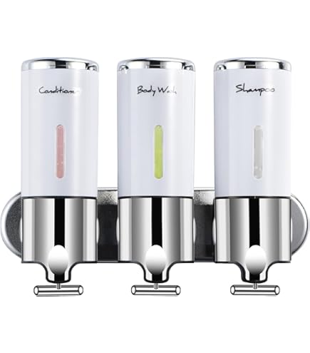 Amazon.com: Shampoo and Conditioner Dispenser,Shower Soap