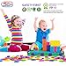 WEofferwhatYOUwant Toddler Plastic Blocks STEM Education 150 Pieces. Build Toy Accessories, Cubes, Shapes and More. Ages 3 Year and up.